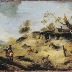 Sandbank with Travellers